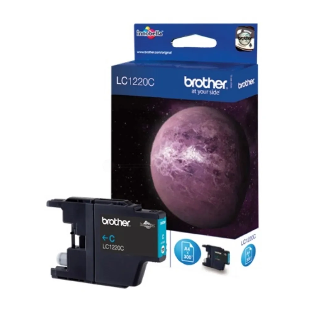 Original Brother LC1220C Tintenpatrone cyan