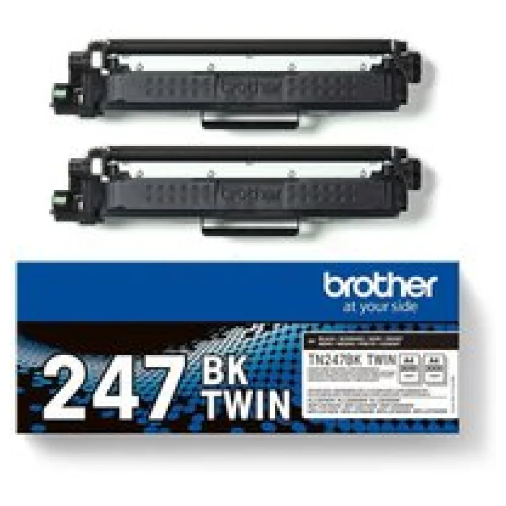 Original Brother TN247BKTWIN Toner schwarz – Bild 2