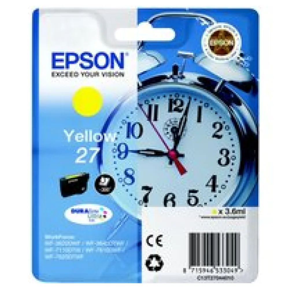 Original Epson C13T27044012 / 27 Tintenpatrone gelb – Bild 2