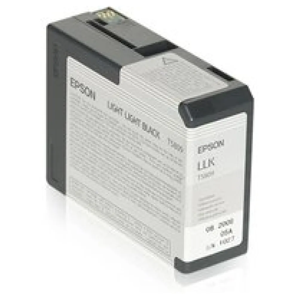 Original Epson C13T580900 / T5809 Tintenpatrone schwarz hell hell – Bild 2