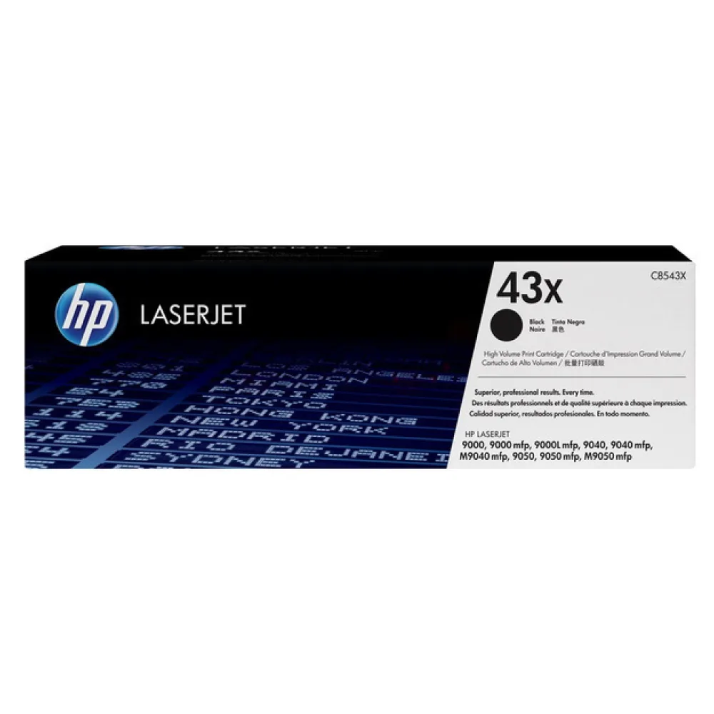 Original HP C8543X / 43X Toner schwarz