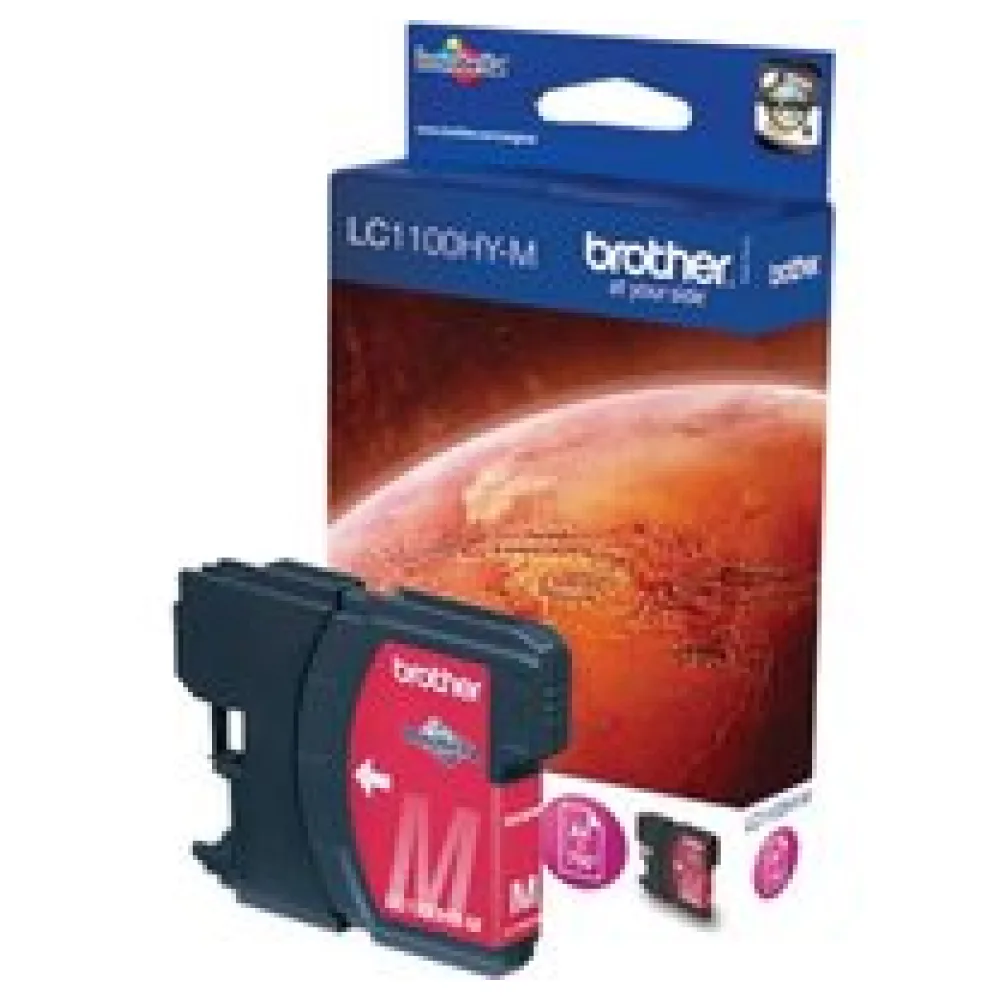 Original Brother LC1100HYM Tintenpatrone magenta – Bild 2