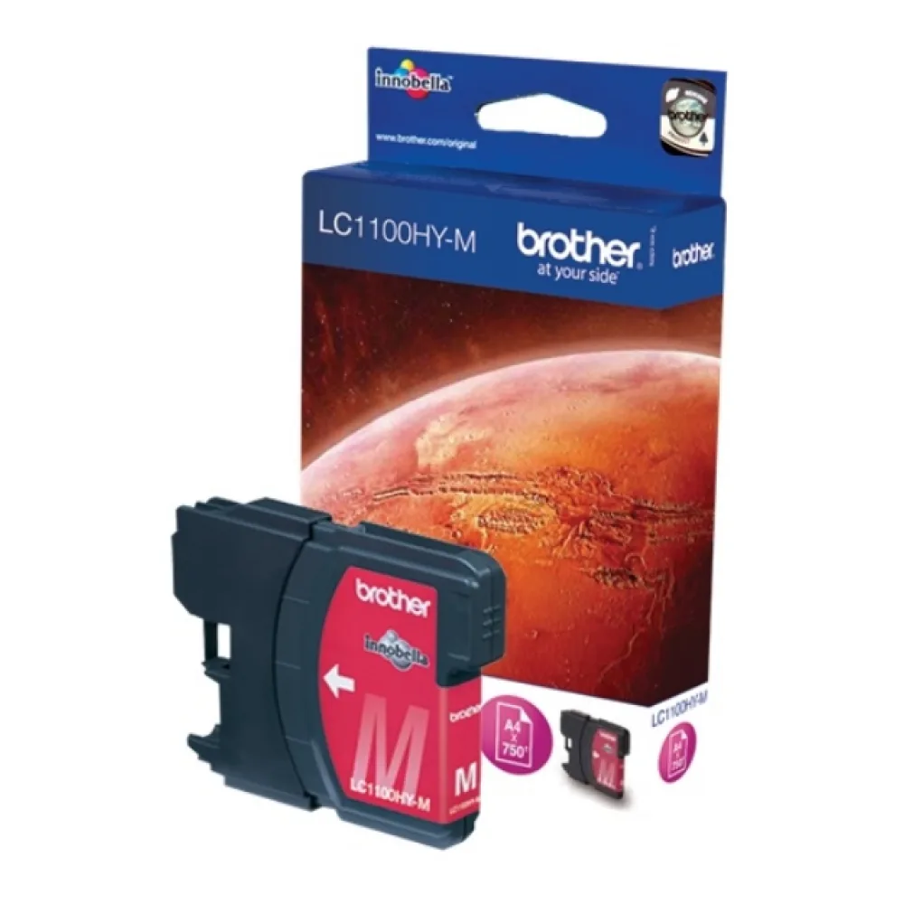 Original Brother LC1100HYM Tintenpatrone magenta