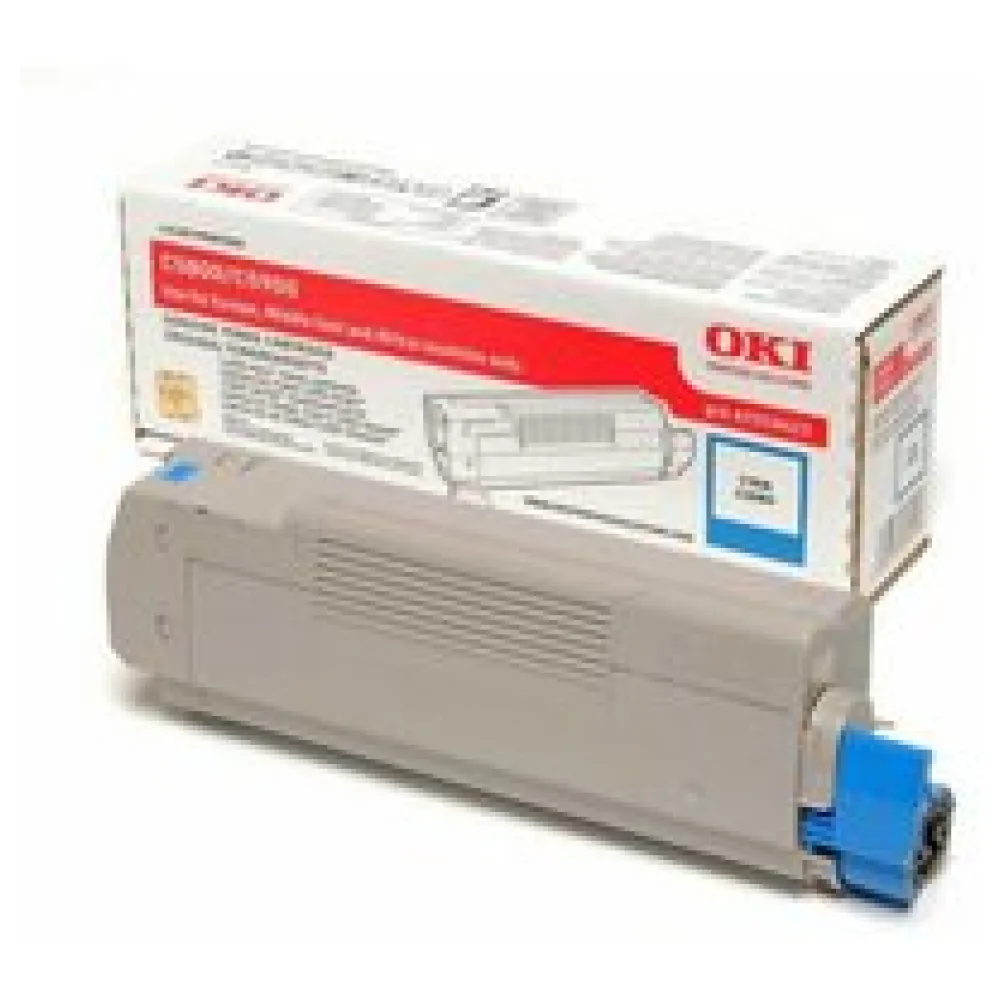 Original OKI 43324423 Toner cyan – Bild 2