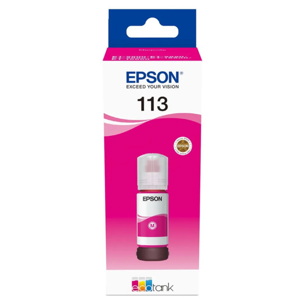 Original Epson C13T06B340 / 113 Tintenflasche magenta