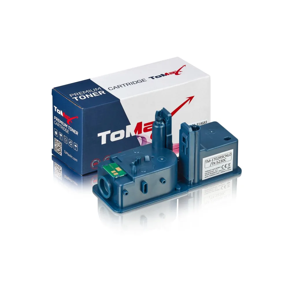 ToMax Premium ersetzt Kyocera 1T02R9CNL0 / TK-5230C Toner, cyan