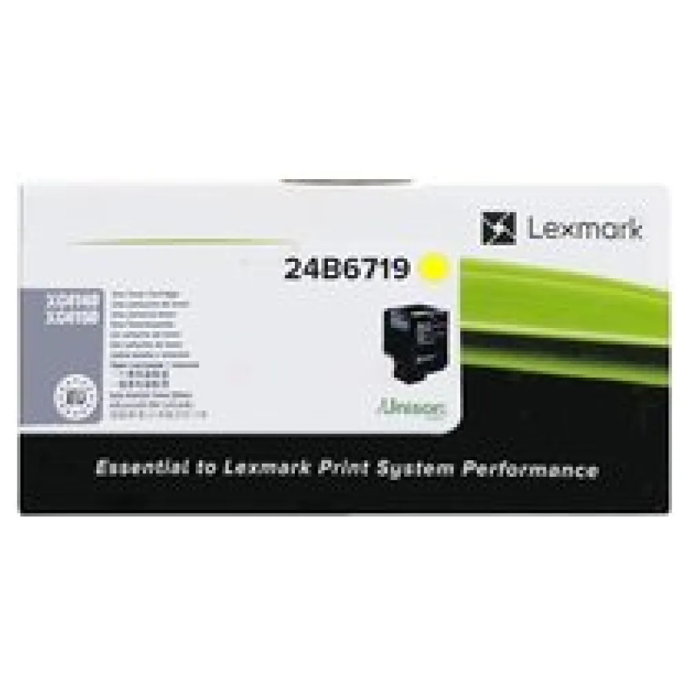 Original Lexmark 24B6719 Toner gelb – Bild 2