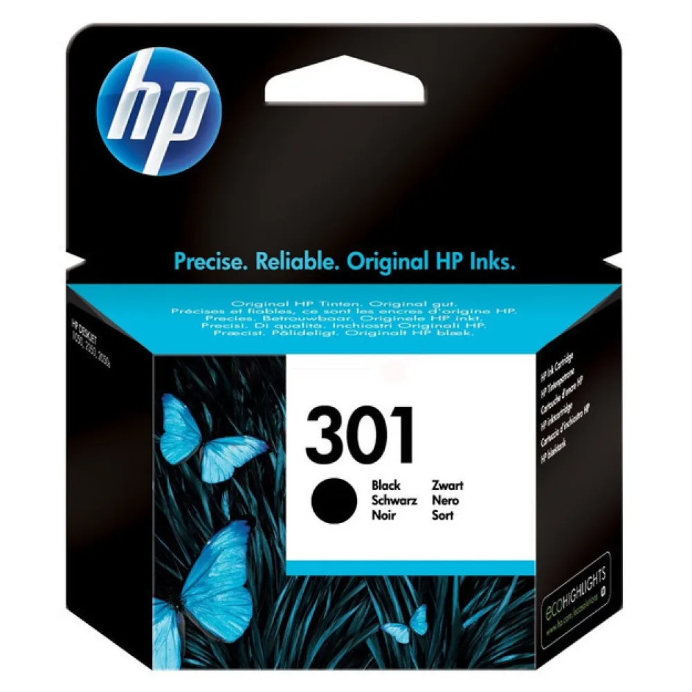 Original HP CH561EE / 301 Druckkopfpatrone schwarz