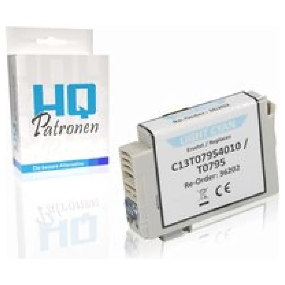 Kompatibel zu Epson C13T07954010 / T0795 Tintenpatrone, light cyan – Bild 2