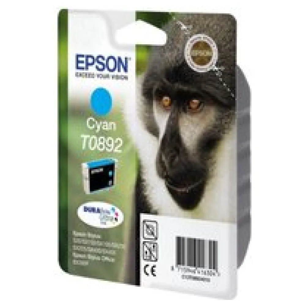 Original Epson C13T08924011 / T0892 Tintenpatrone cyan – Bild 2