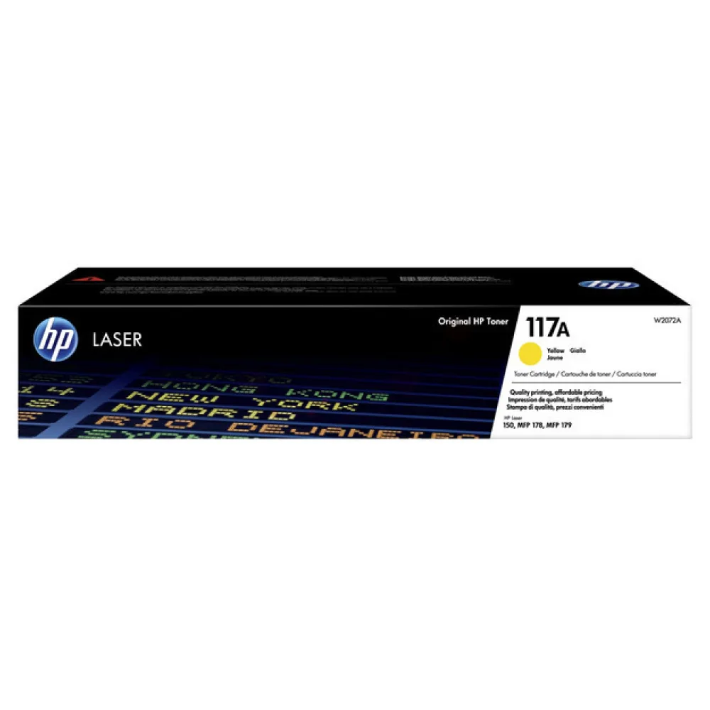 Original HP W2072A / 117A Toner gelb