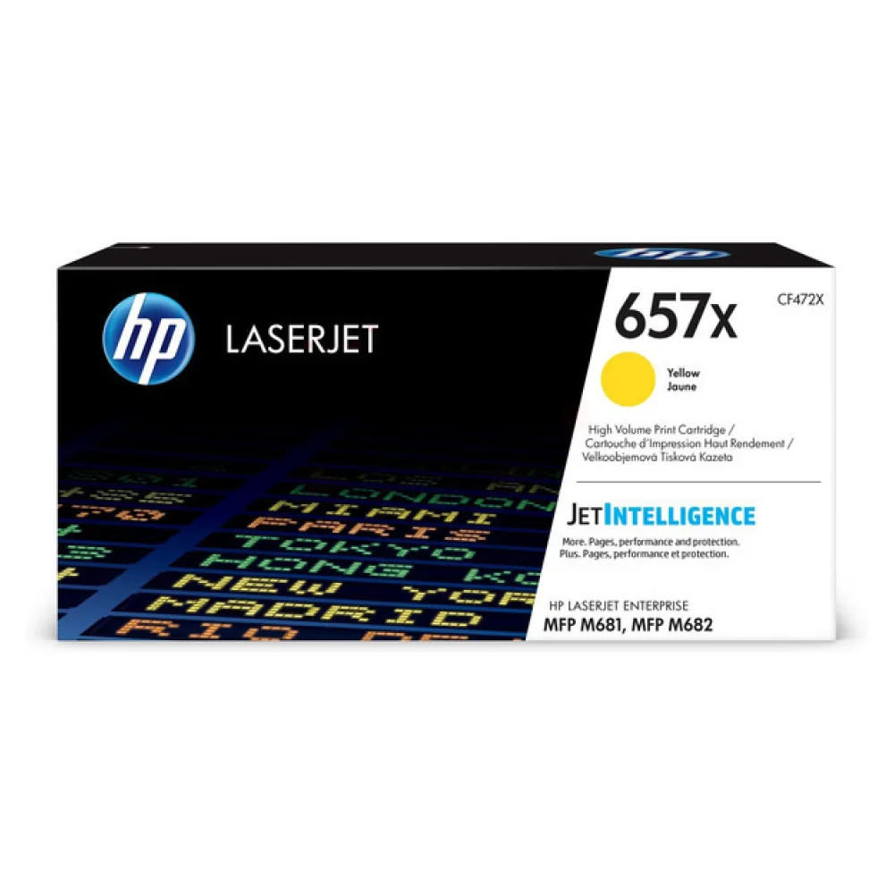 Original HP CF472X / 657X Toner gelb