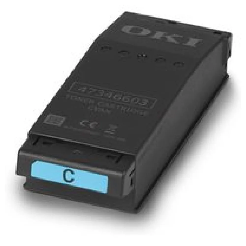 Original OKI 09006127 Toner cyan – Bild 2