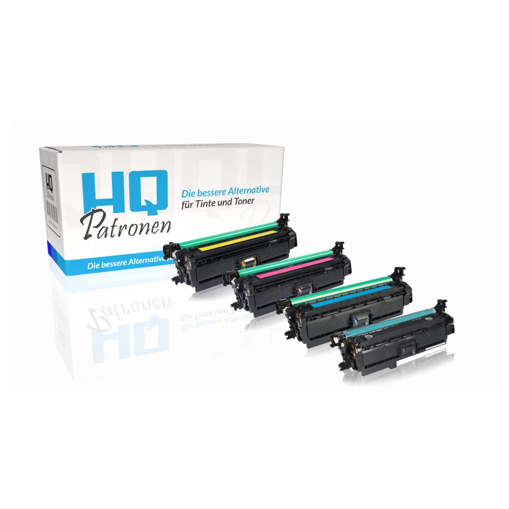 Multipack kompatibel zu HP CE400X / 507X enthält 1xBK, 1xC, 1xM, 1xY