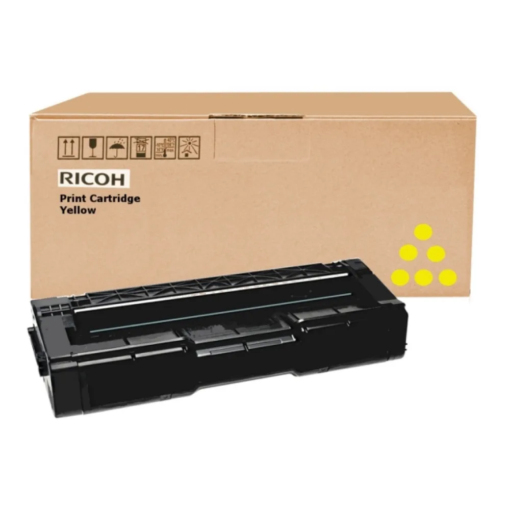 Original Ricoh 406482 / SPC310HE Toner gelb