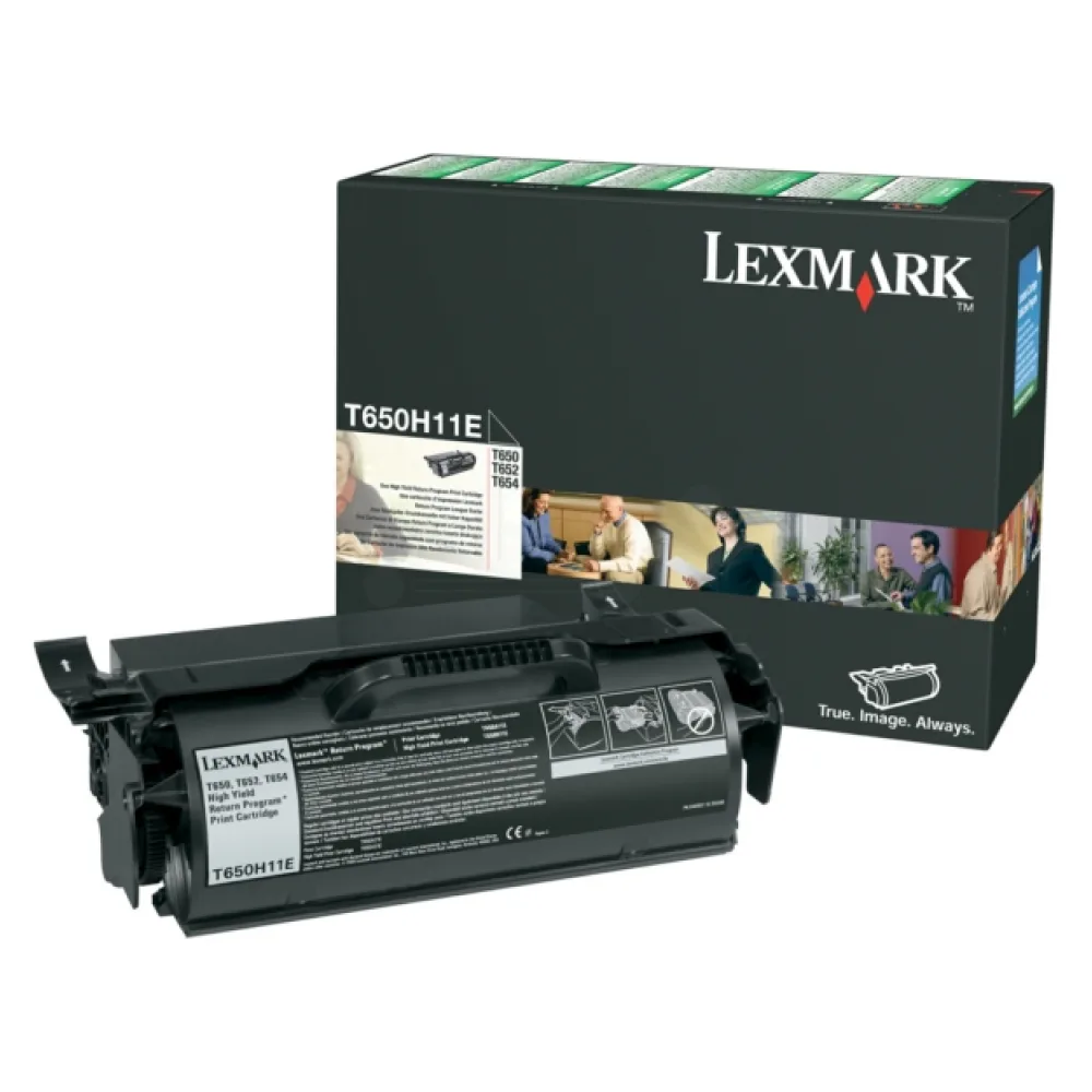 Original Lexmark T650H11E Toner schwarz