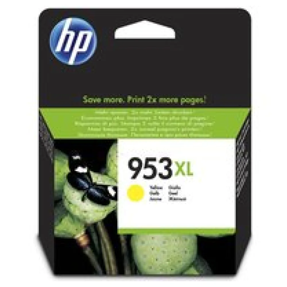 Original HP F6U18AE / 953XL Tintenpatrone gelb – Bild 2