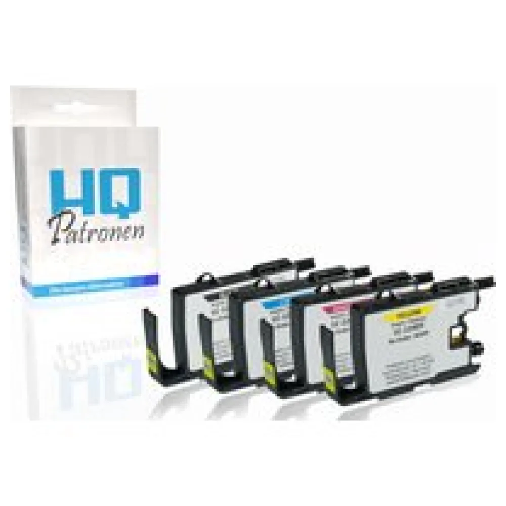 Multipack kompatibel zu Brother LC-1240BK enthält 4x Tintenpatrone – Bild 2