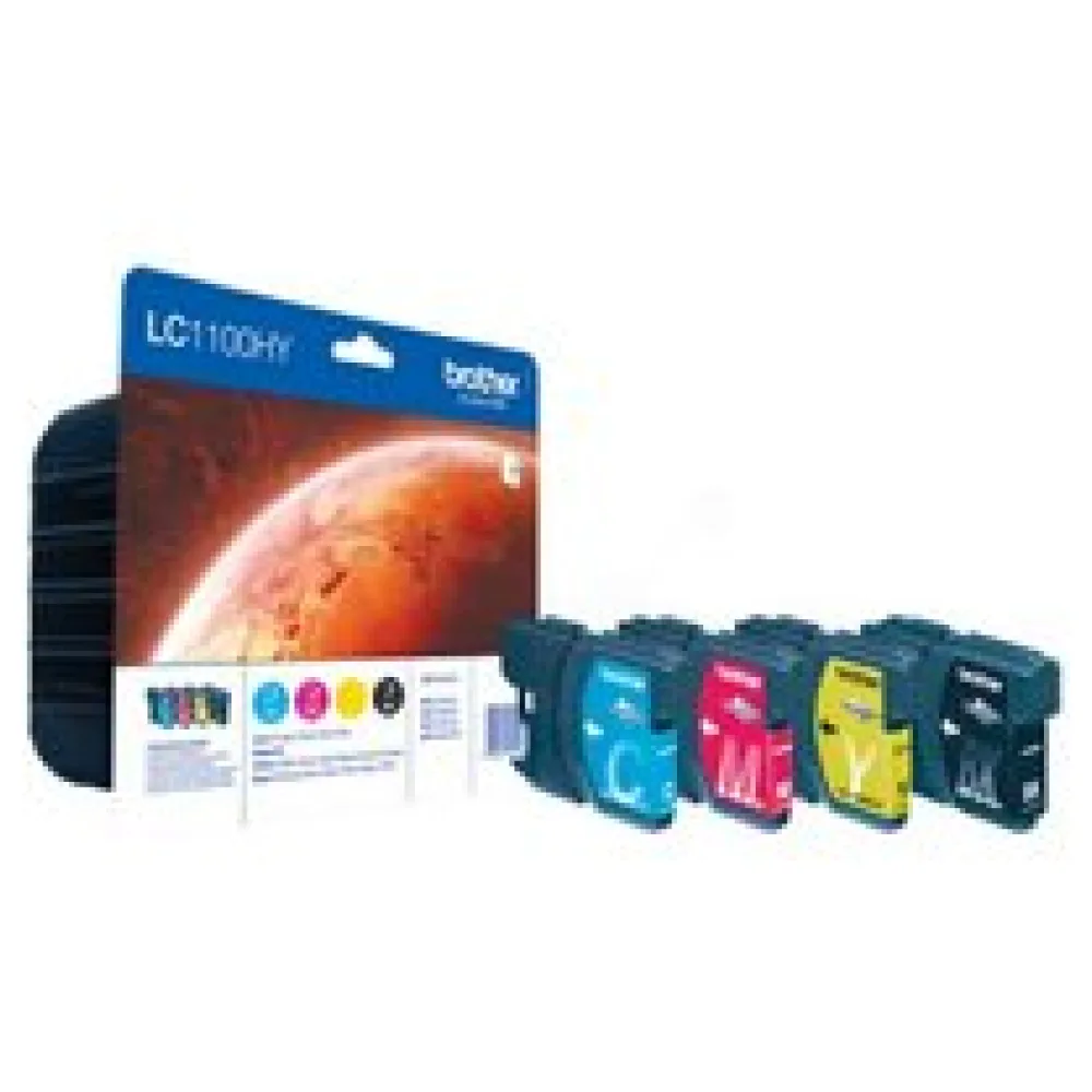 Original Brother LC1100HYVALBP Tintenpatrone MultiPack – Bild 2