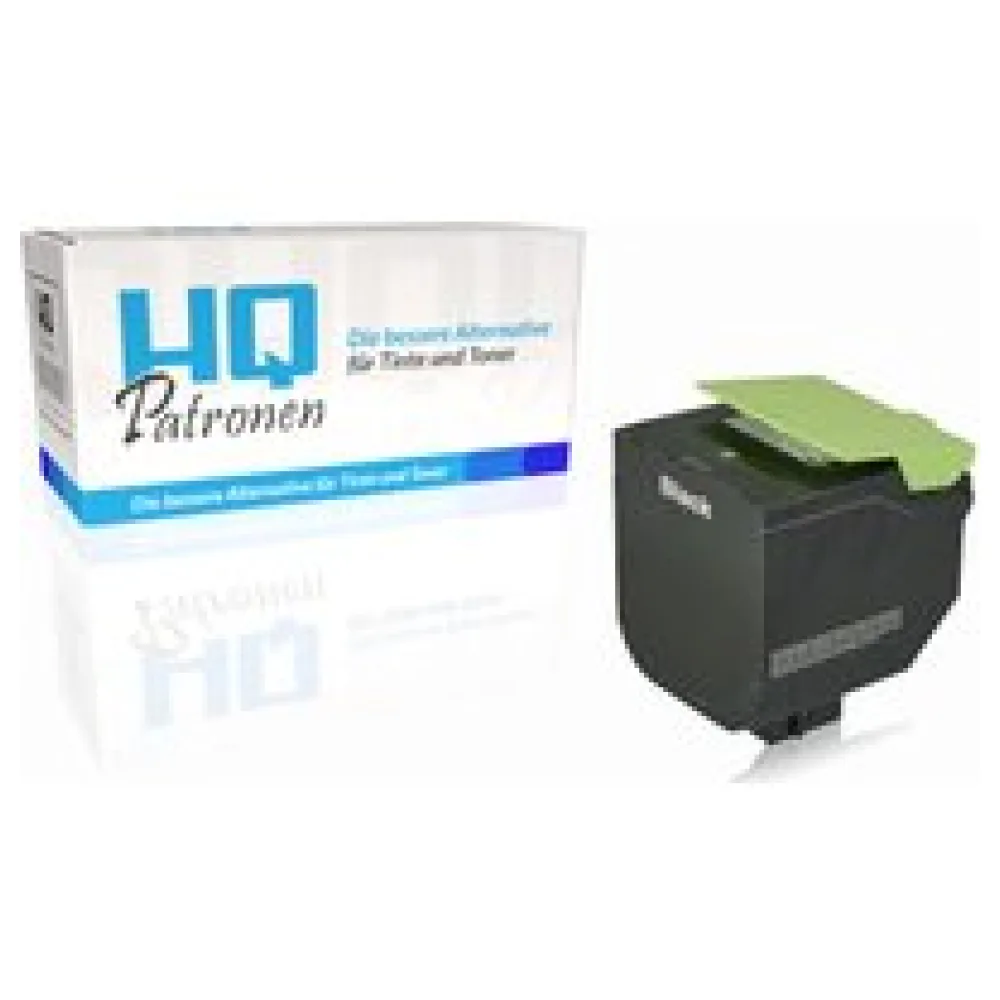 Kompatibel zu Lexmark 70C0X10 / 700X1 Tonerkartusche, schwarz – Bild 2