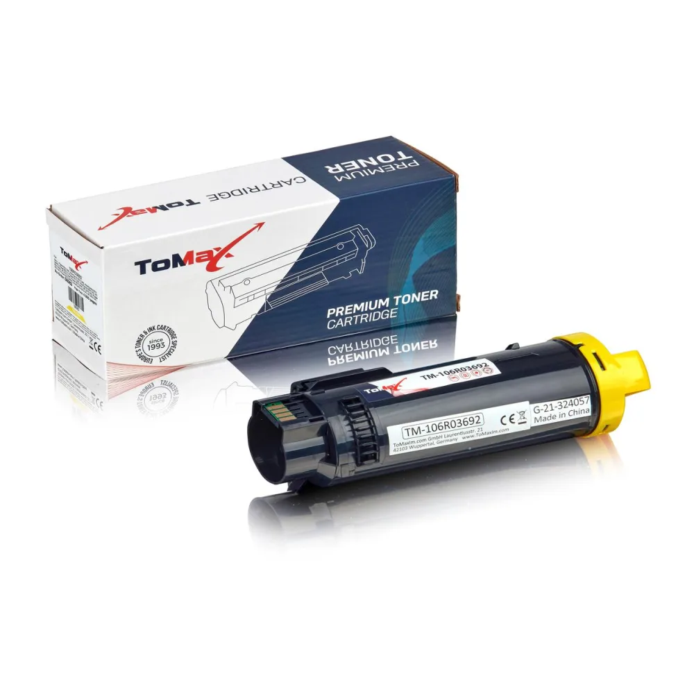 ToMax Premium ersetzt Xerox 106R03692 Toner, gelb