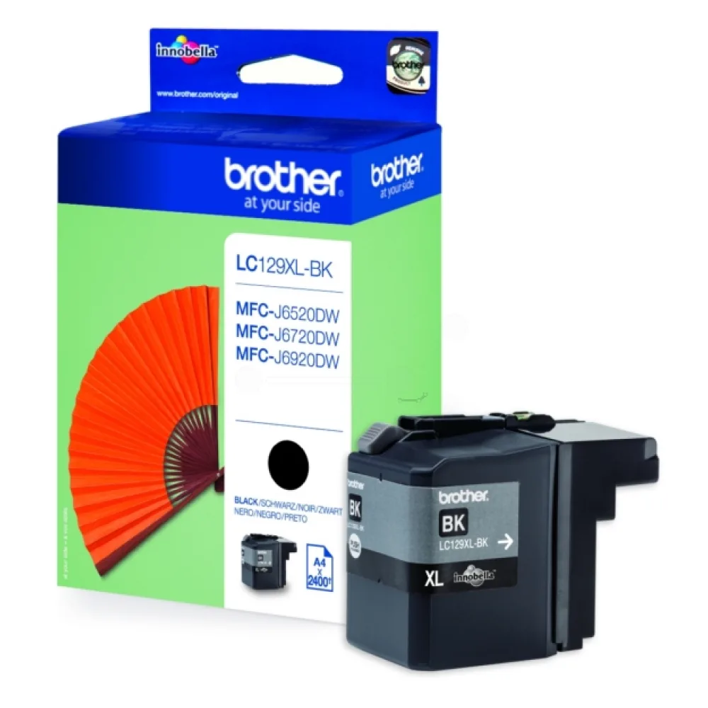 Original Brother LC129XLBK Tintenpatrone schwarz