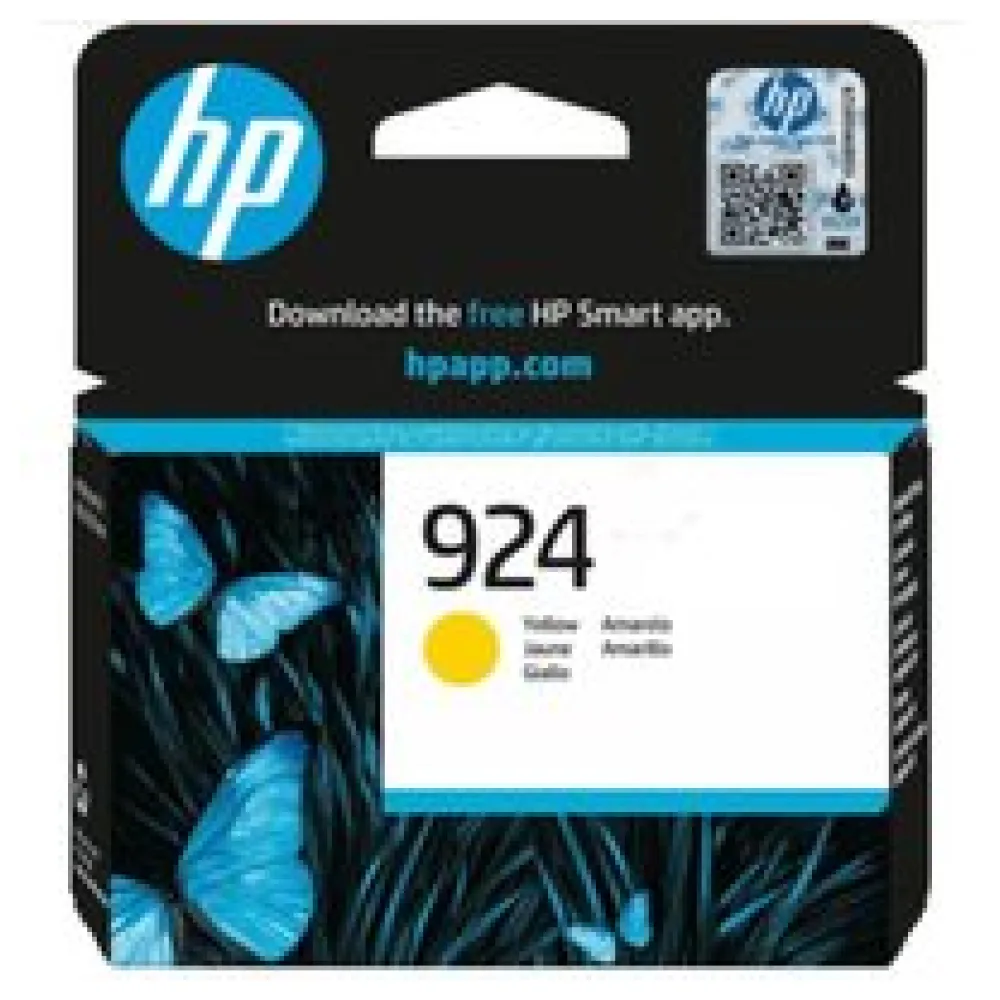 Original HP 4K0U5NE / 924 Tintenpatrone gelb – Bild 2