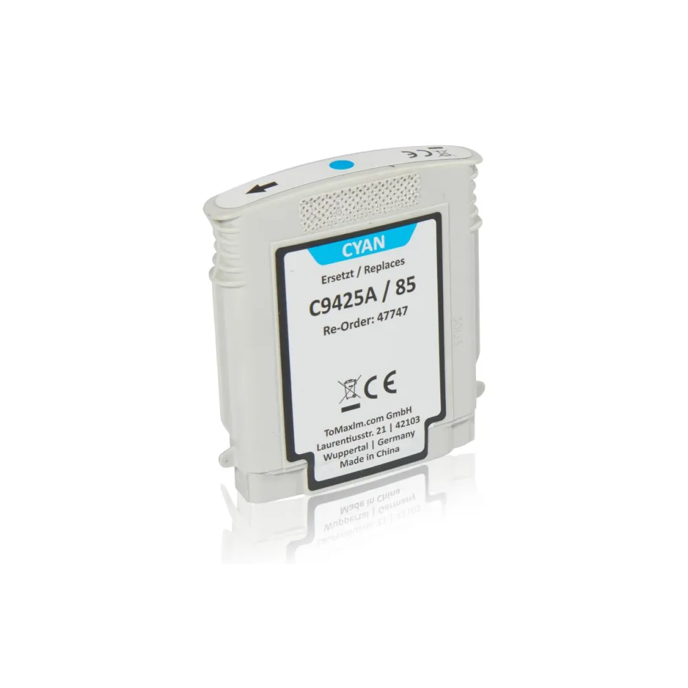 Kompatibel zu HP C9425A / 85 Tintenpatrone, cyan