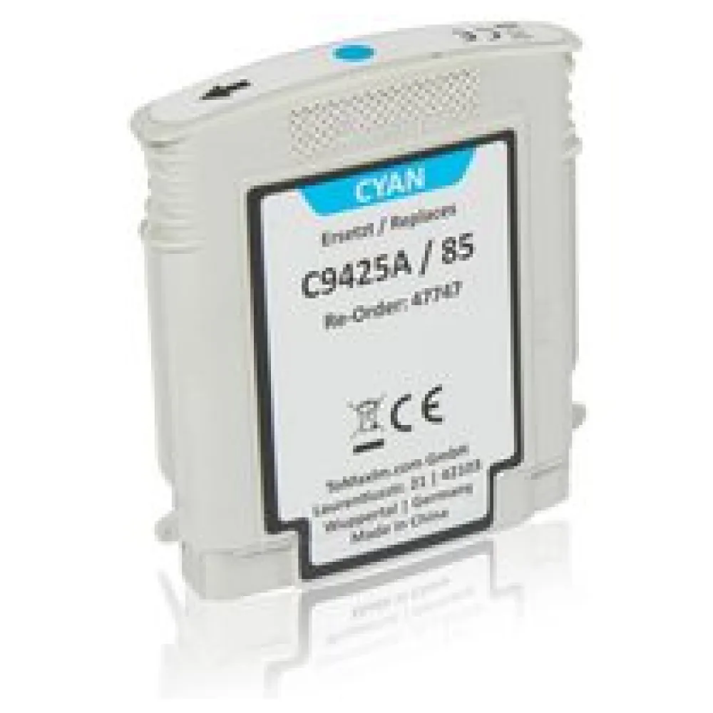Kompatibel zu HP C9425A / 85 Tintenpatrone, cyan – Bild 2