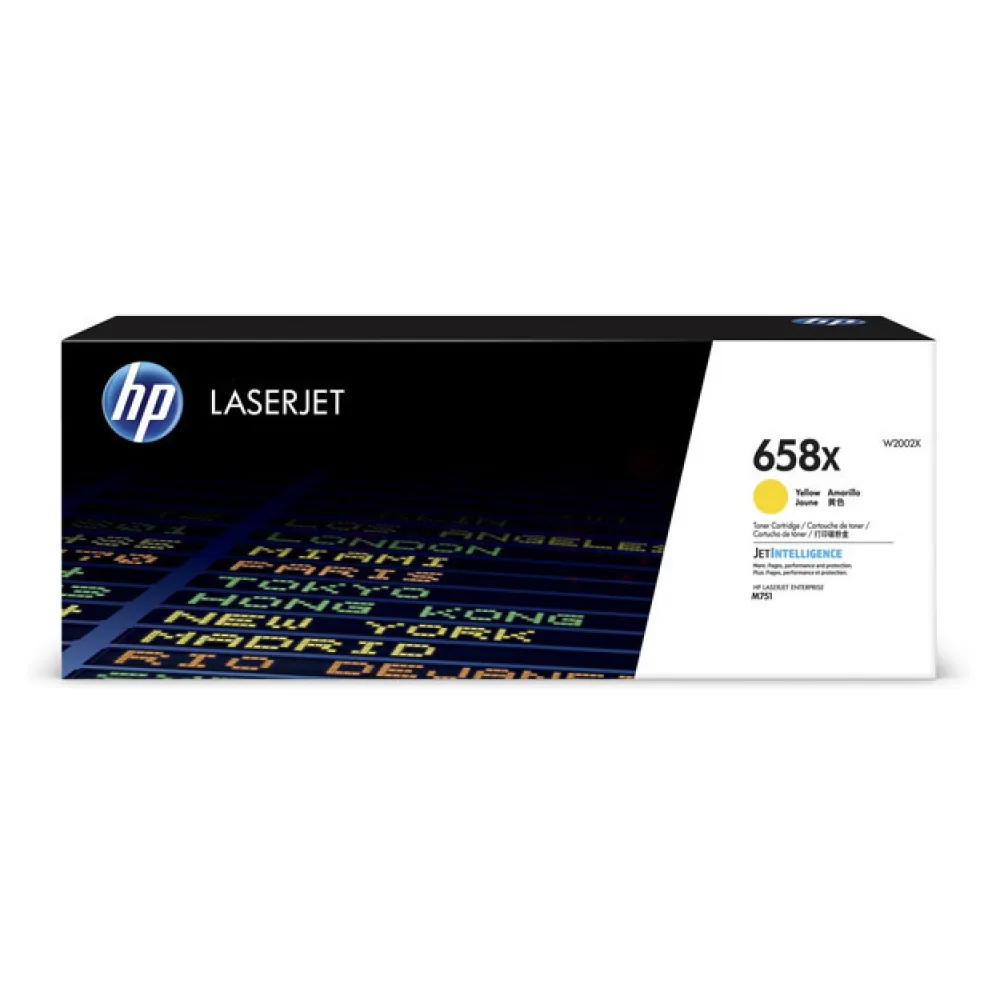 Original HP W2002X / 658X Toner gelb