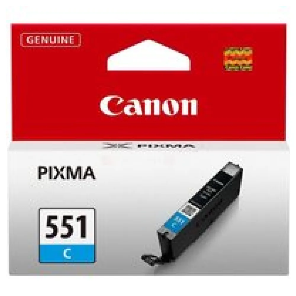 Original Canon 6509B001 / CLI551C Tintenpatrone cyan – Bild 2