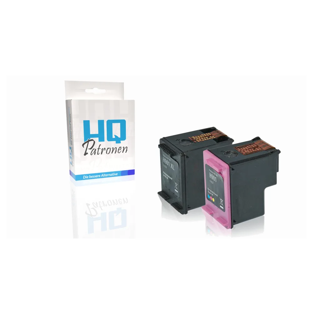 Multipack kompatibel zu HP CC654AE / 901XL enthält 2x Druckkopfpatrone