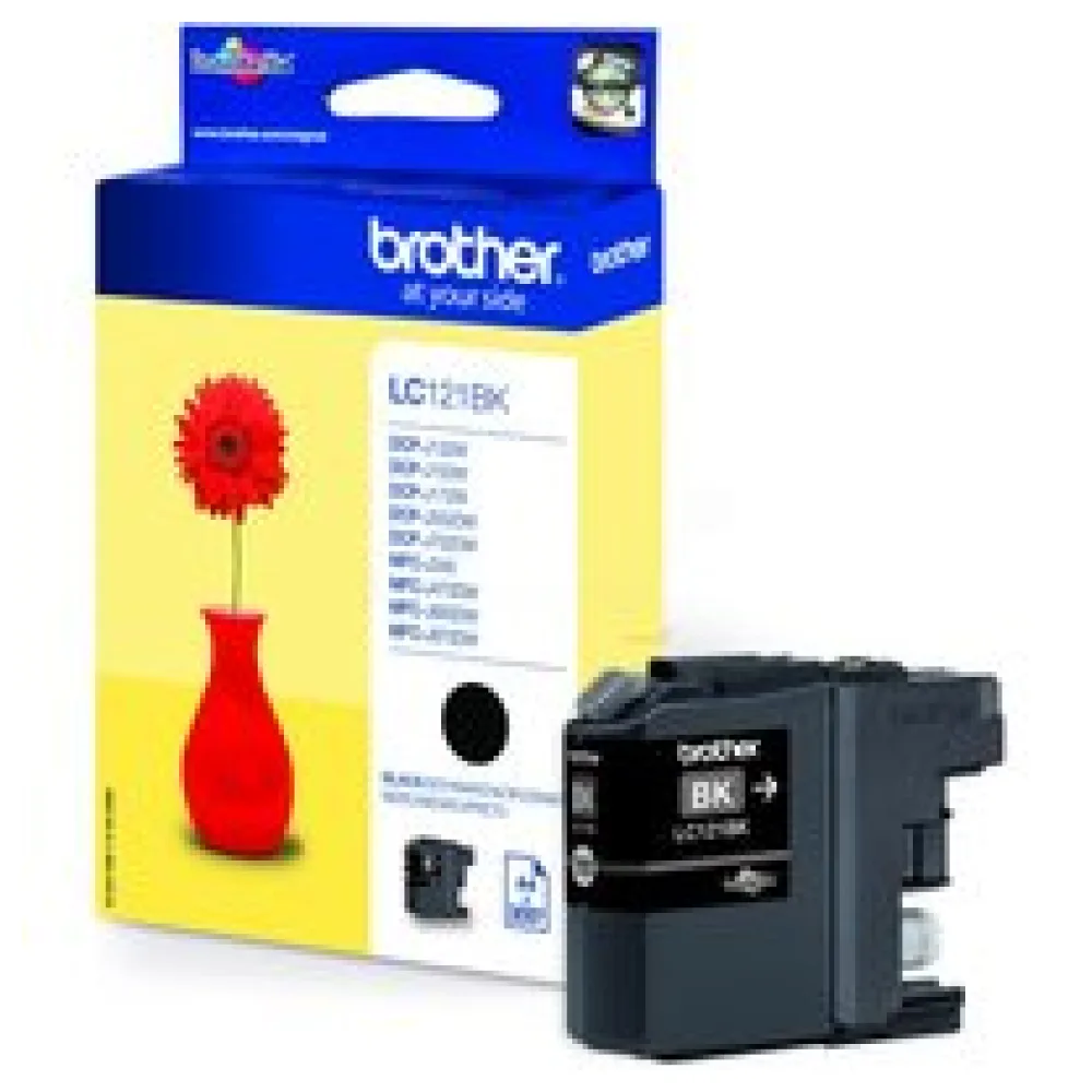 Original Brother LC121BK Tintenpatrone schwarz – Bild 2