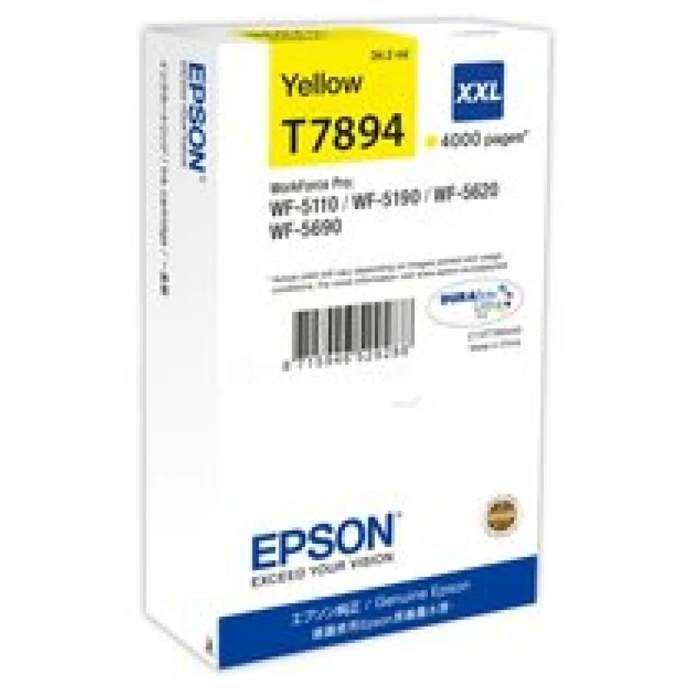Original Epson C13T789440 / T7894XXL Tintenpatrone gelb – Bild 2