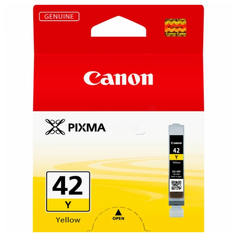 Original Canon 6387B001 / CLI42Y Tintenpatrone gelb