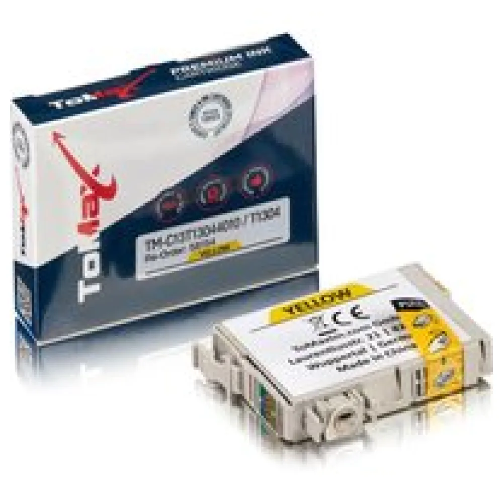 ToMax Premium ersetzt Epson C13T13044010 / T1304 Tintenpatrone, gelb – Bild 2