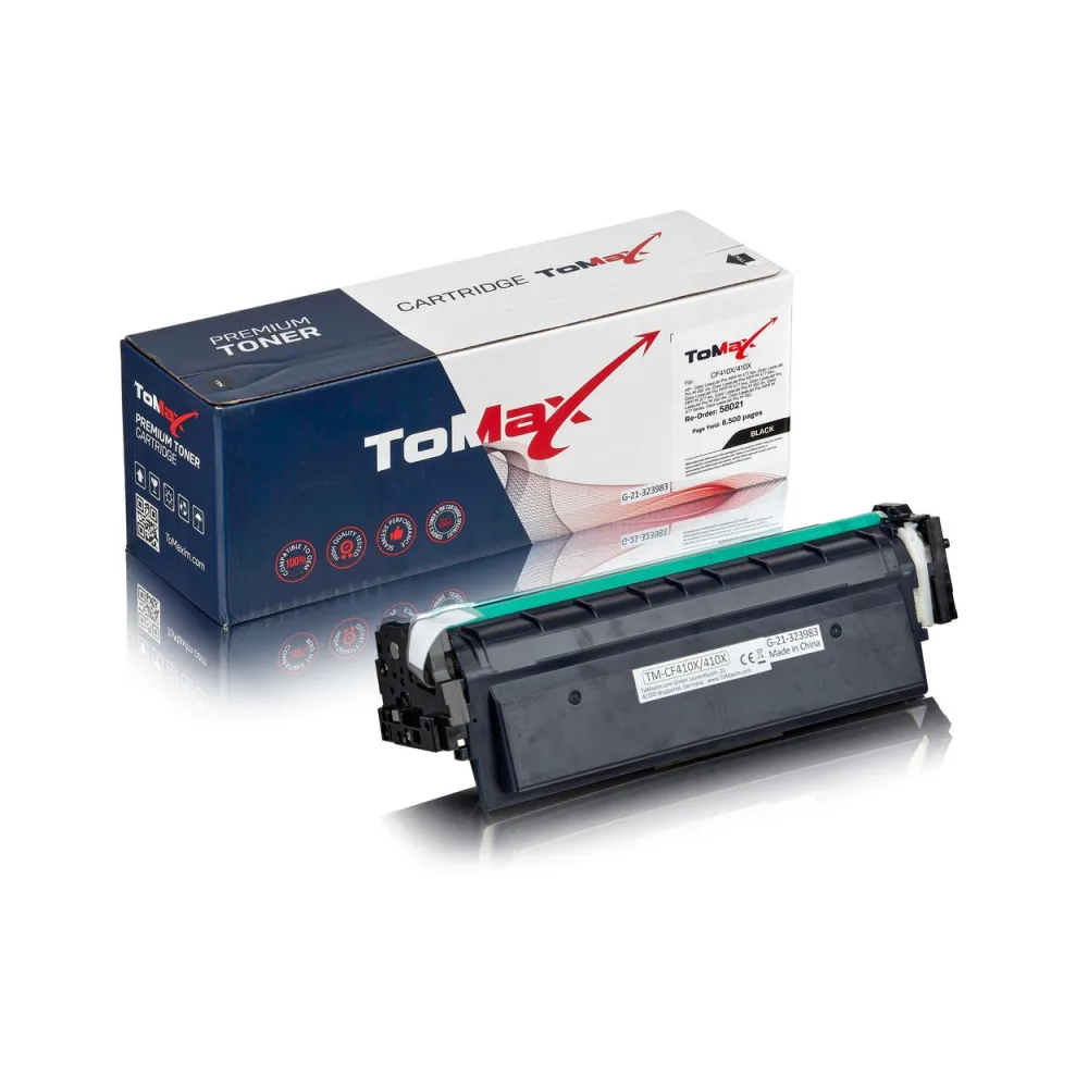 ToMax Premium ersetzt HP CF410X / 410X Toner, schwarz