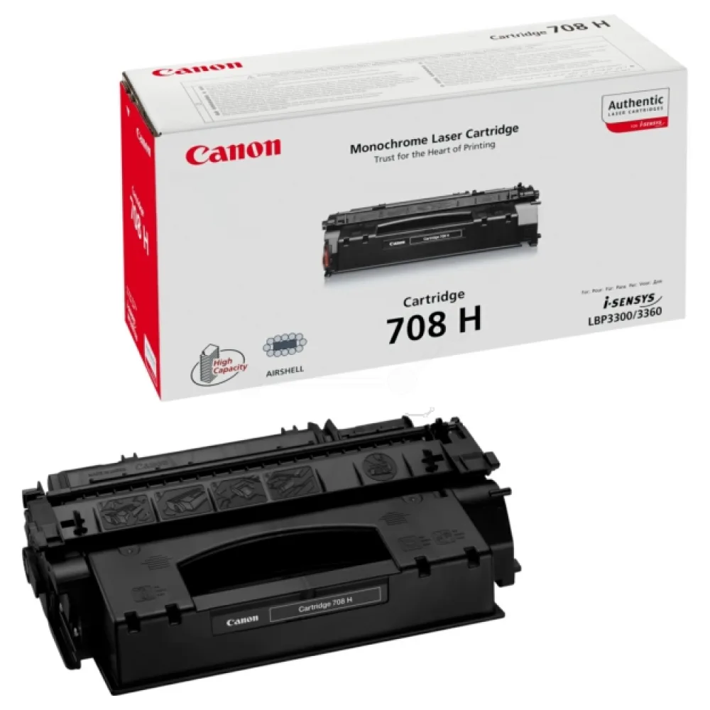 Original Canon 0917B002 / 708H Toner schwarz