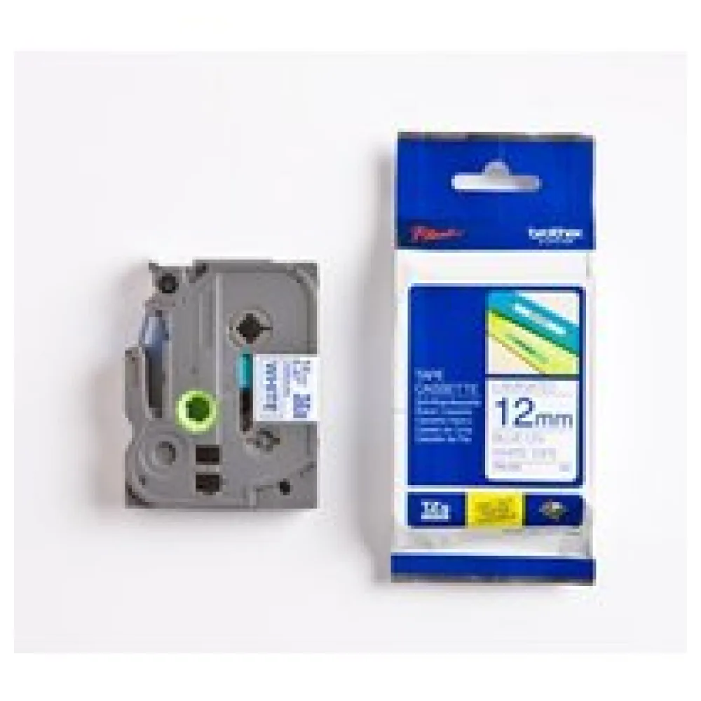 Original Brother TZE233 P-Touch Farbband blau auf weiss Laminat 12mm x 8m – Bild 2