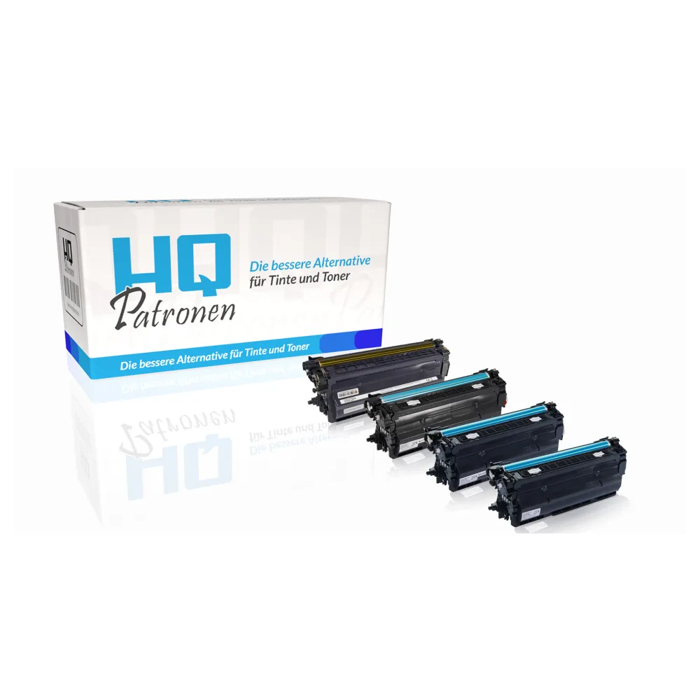 Multipack kompatibel zu HP CF470X / 657X enthält 4x Tonerkartusche