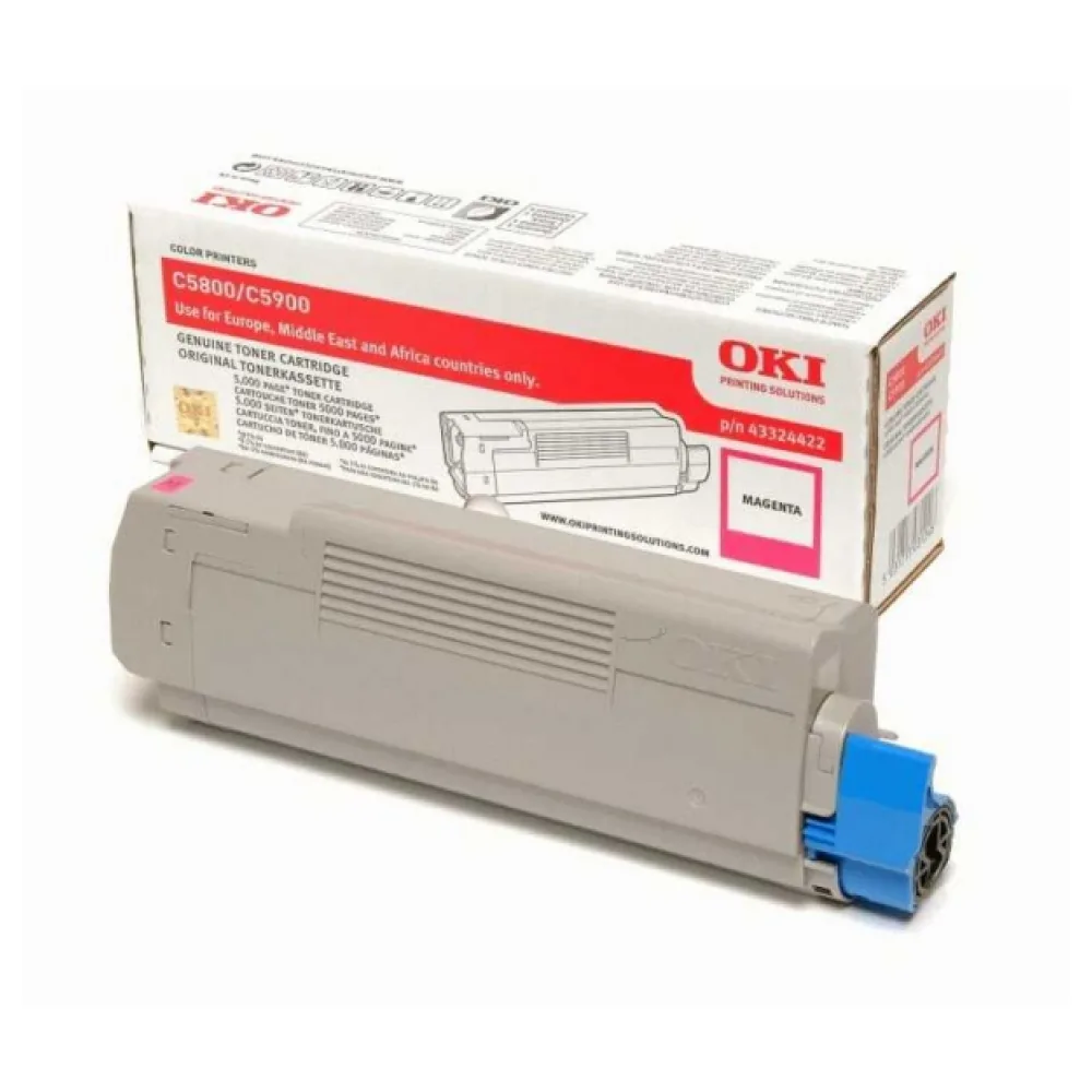 Original OKI 43324422 Toner magenta