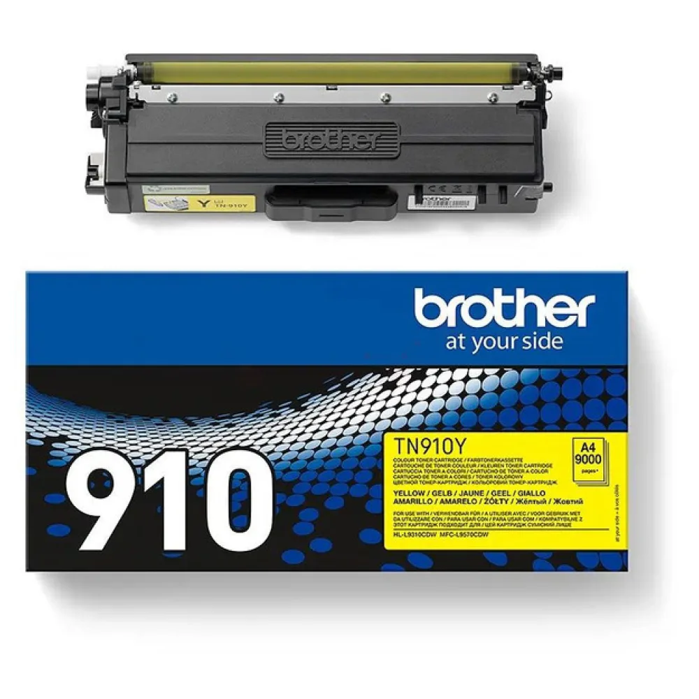 Original Brother TN910Y Toner gelb