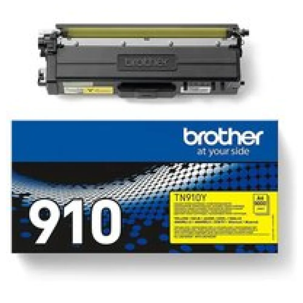 Original Brother TN910Y Toner gelb – Bild 2