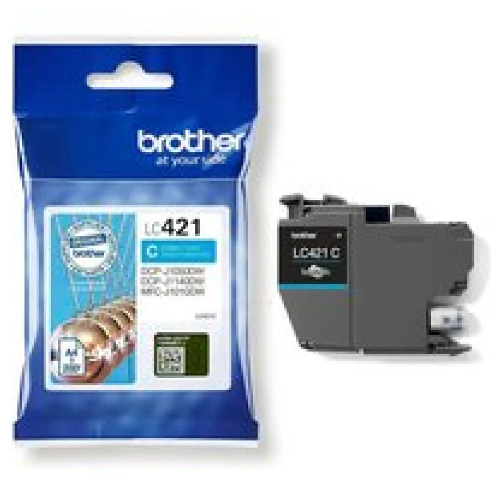 Original Brother LC421C Tintenpatrone cyan – Bild 2