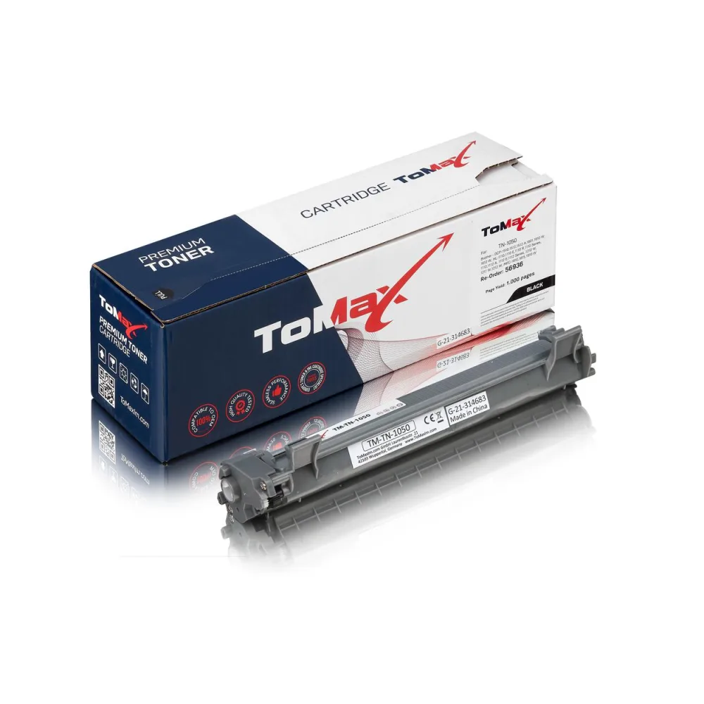 ToMax Premium ersetzt Brother TN-1050 Toner, schwarz