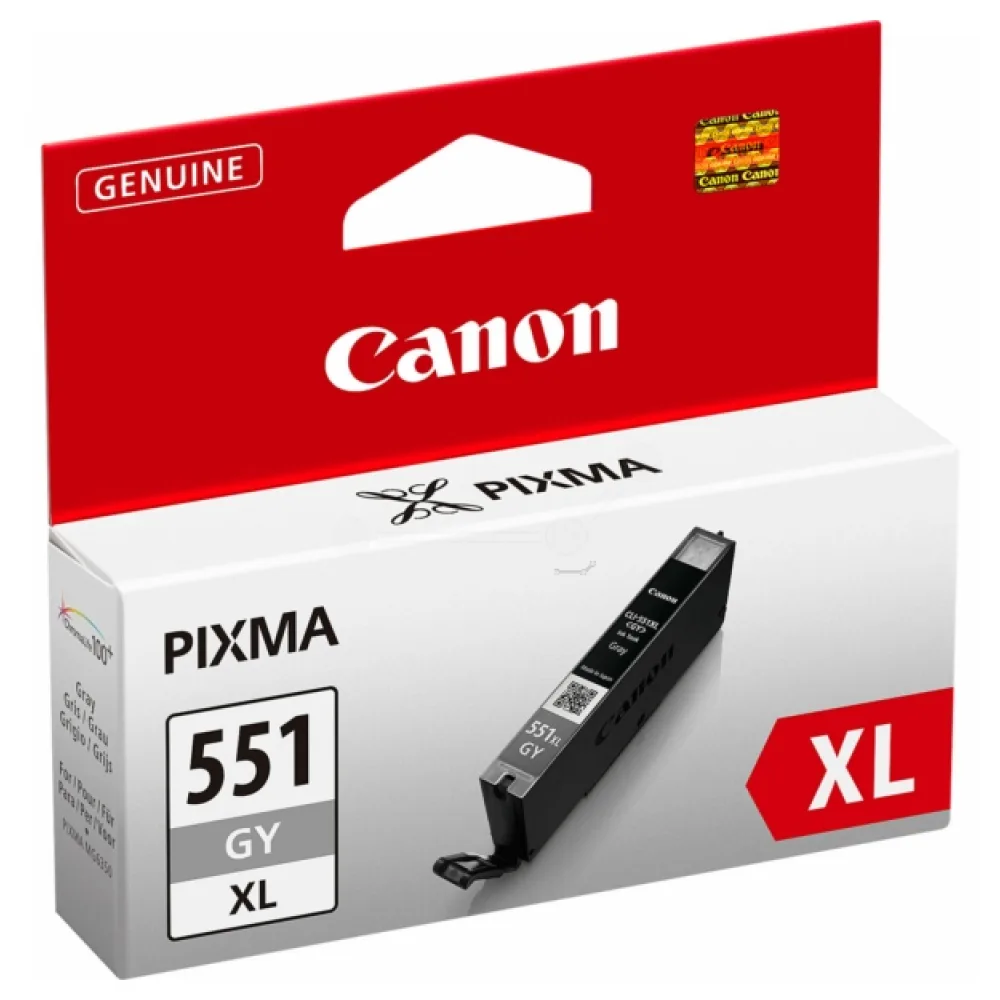 Original Canon 6447B001 / CLI551GYXL Tintenpatrone grau