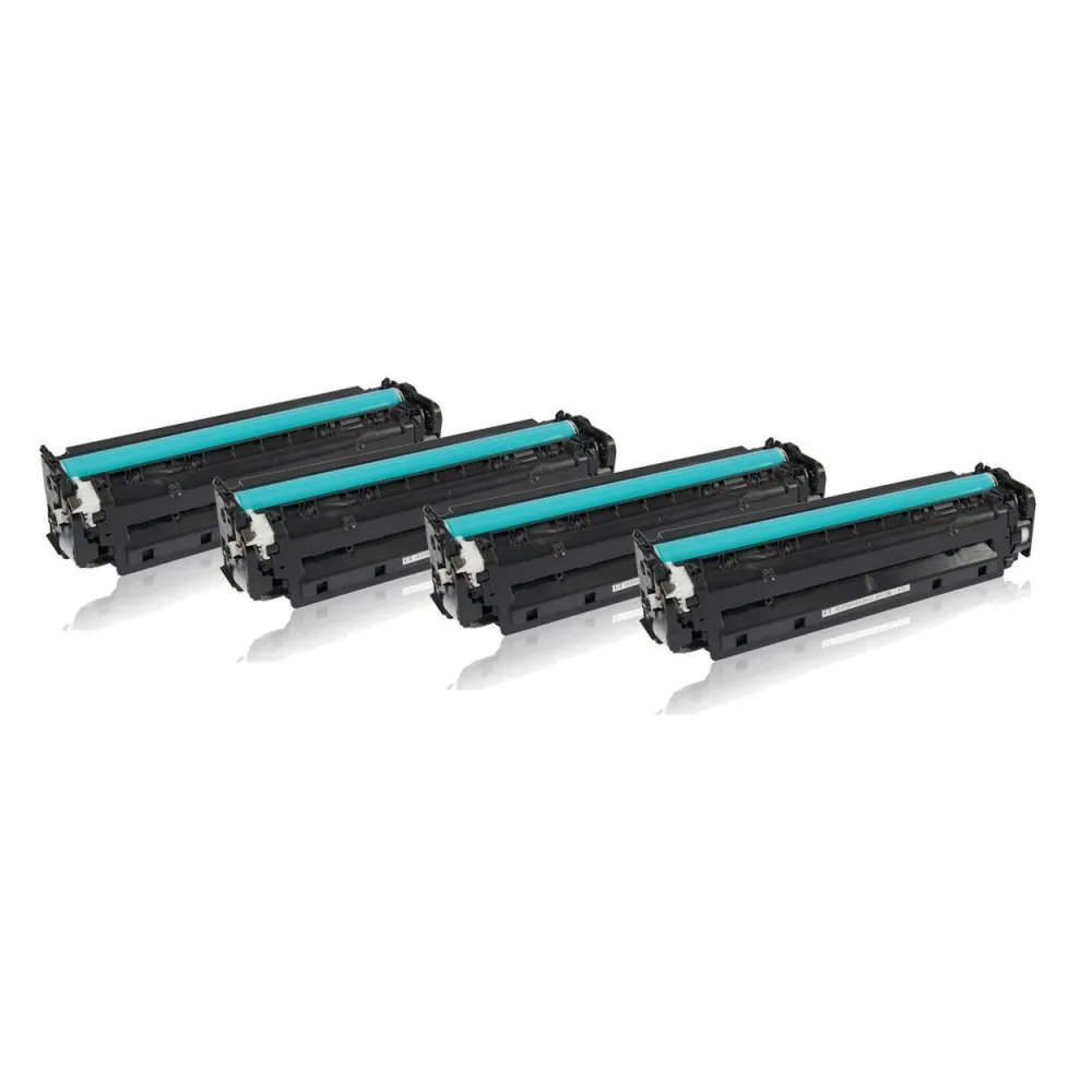 Multipack kompatibel zu HP CF410A / 410A enthält 4x Tonerkartusche