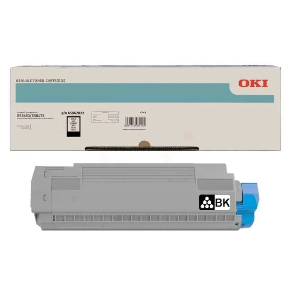 Original OKI 45862822 Toner schwarz