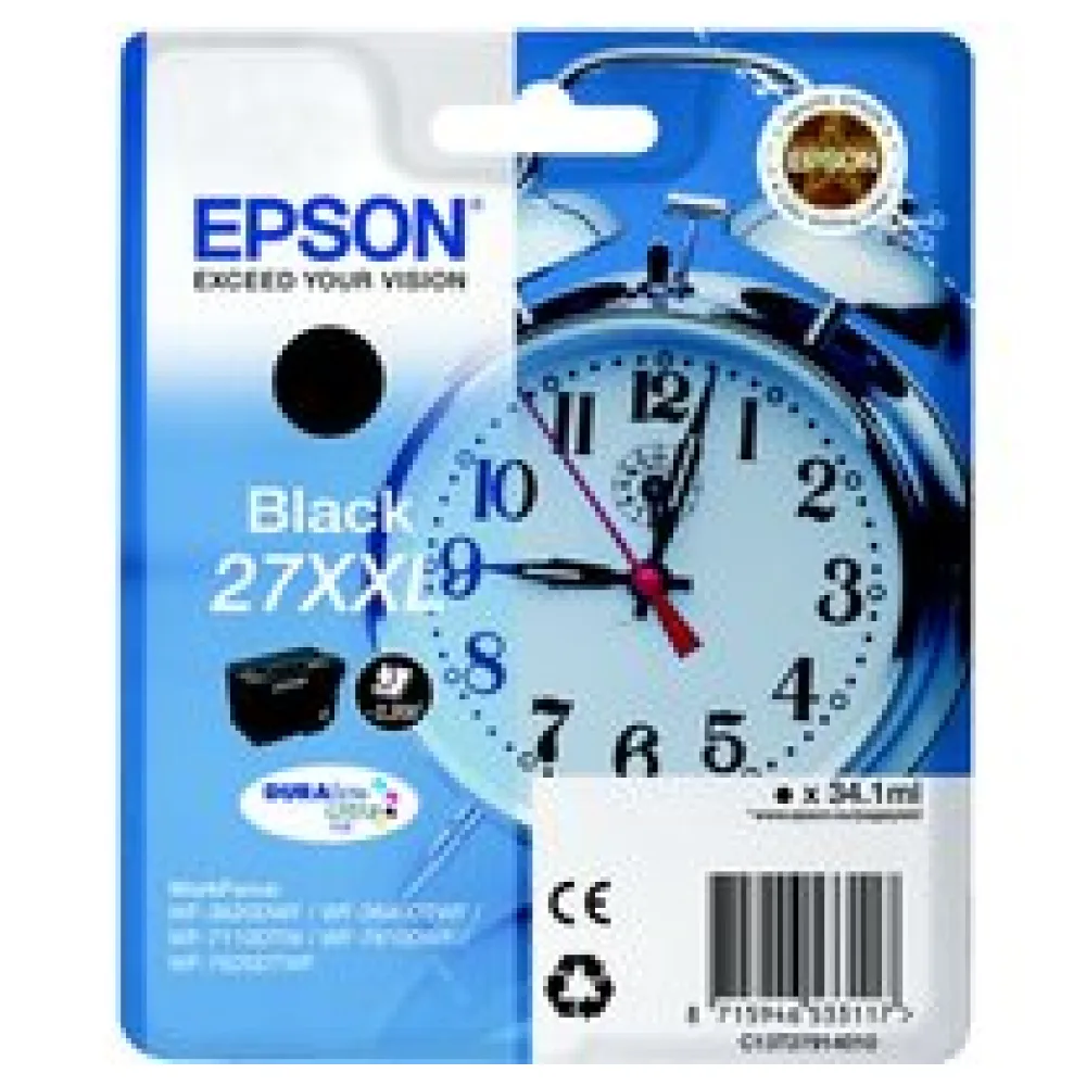 Original Epson C13T27914012 / 27XXL Tintenpatrone schwarz – Bild 2