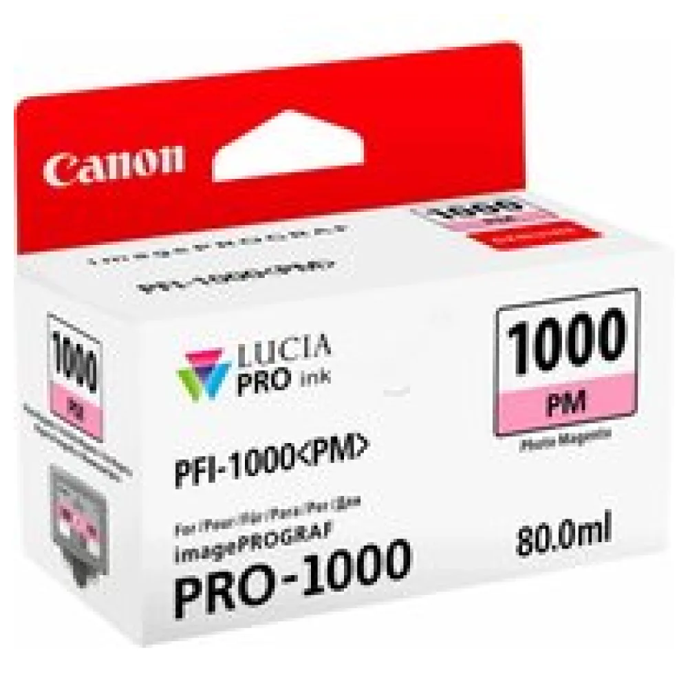 Original Canon 0551C001 / PFI1000PM Tintenpatrone magenta hell – Bild 2